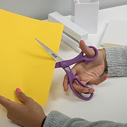 JAM PAPER Multi-Purpose Precision Scissors - 8 Inch
