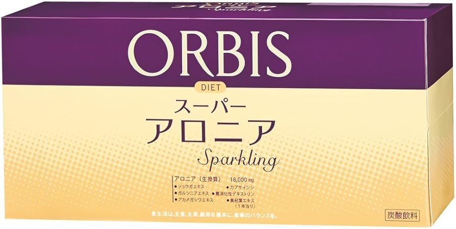 Amazon オルビス Orbis スーパーアロニア スパークリング ミックスベリー風味 10日分 100ml 10本 ダイエットドリンク オルビス Orbis ダイエットサプリメント