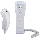 Shock Wii Nunchuck Controller With Wii Motion Plus Inside - Compatible Nintendo Wii, Wii U