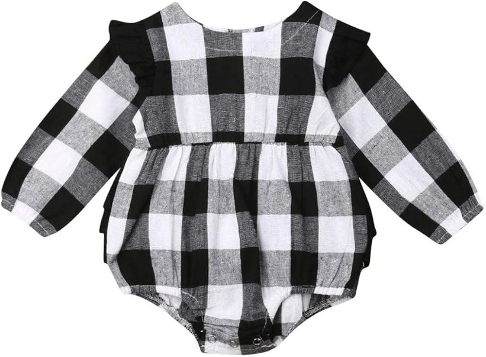baby buffalo plaid outfit