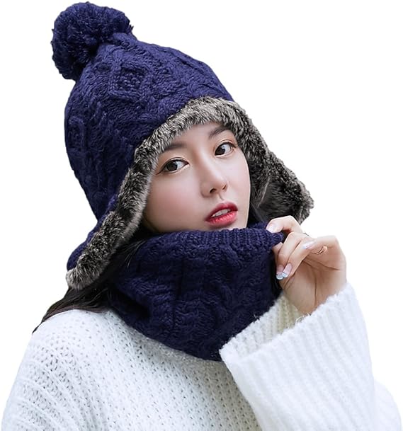 ladies hat with ear flaps