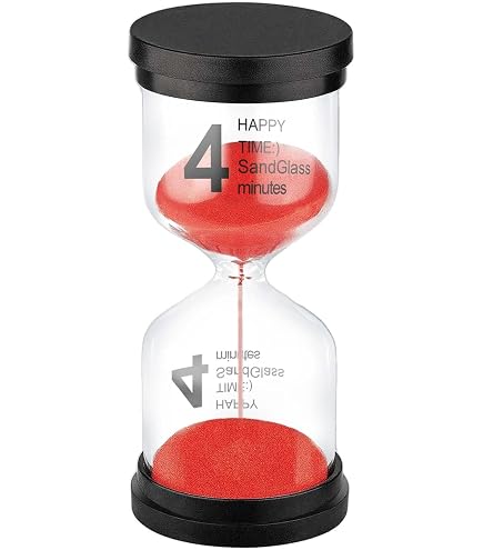 Amazon.com: Teranuvo Hourglass - [4 Minutes][Shock Resistance