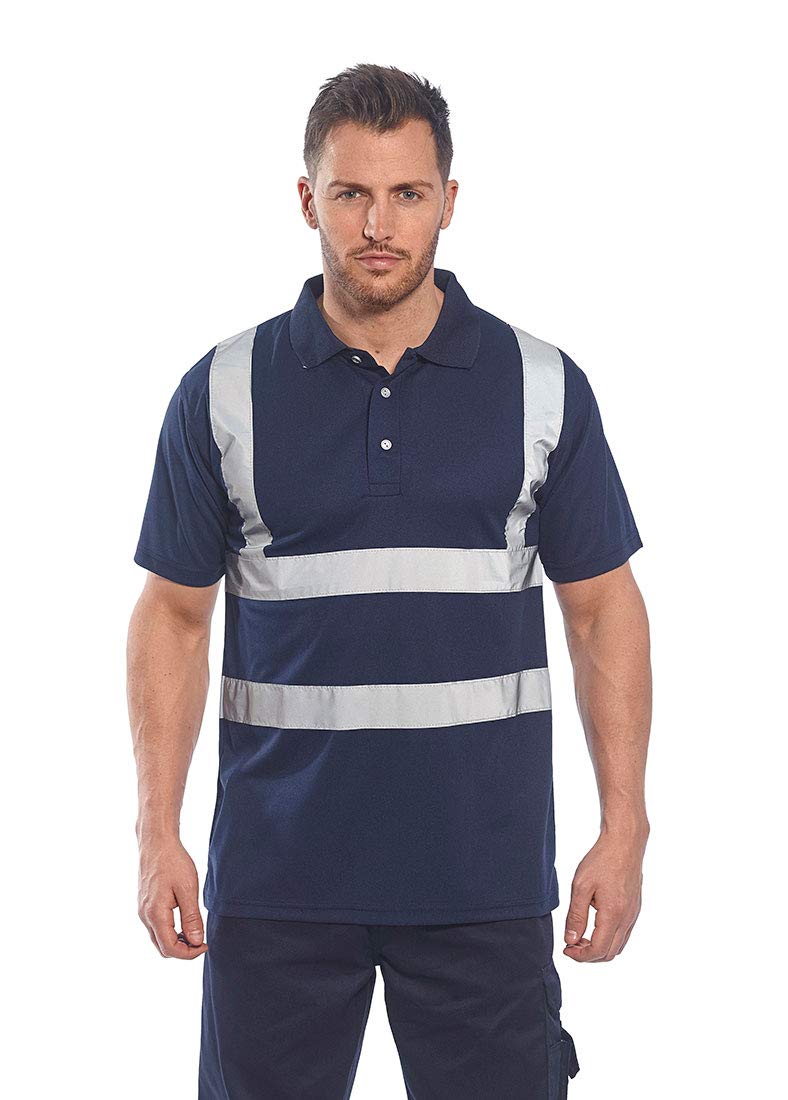 Portwest Iona Poloshirt, Size: 5XL, Colour: Navy, F477NAR5XL