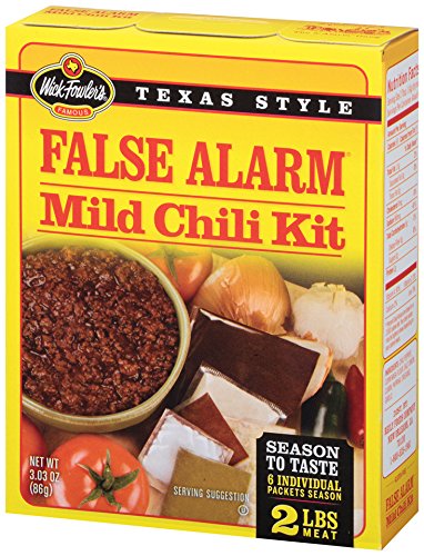 Wick Fowler's Products False Alarm Chili Kit, 3.03-Ounce Boxes (Pack of 12) - Thumbnail 4