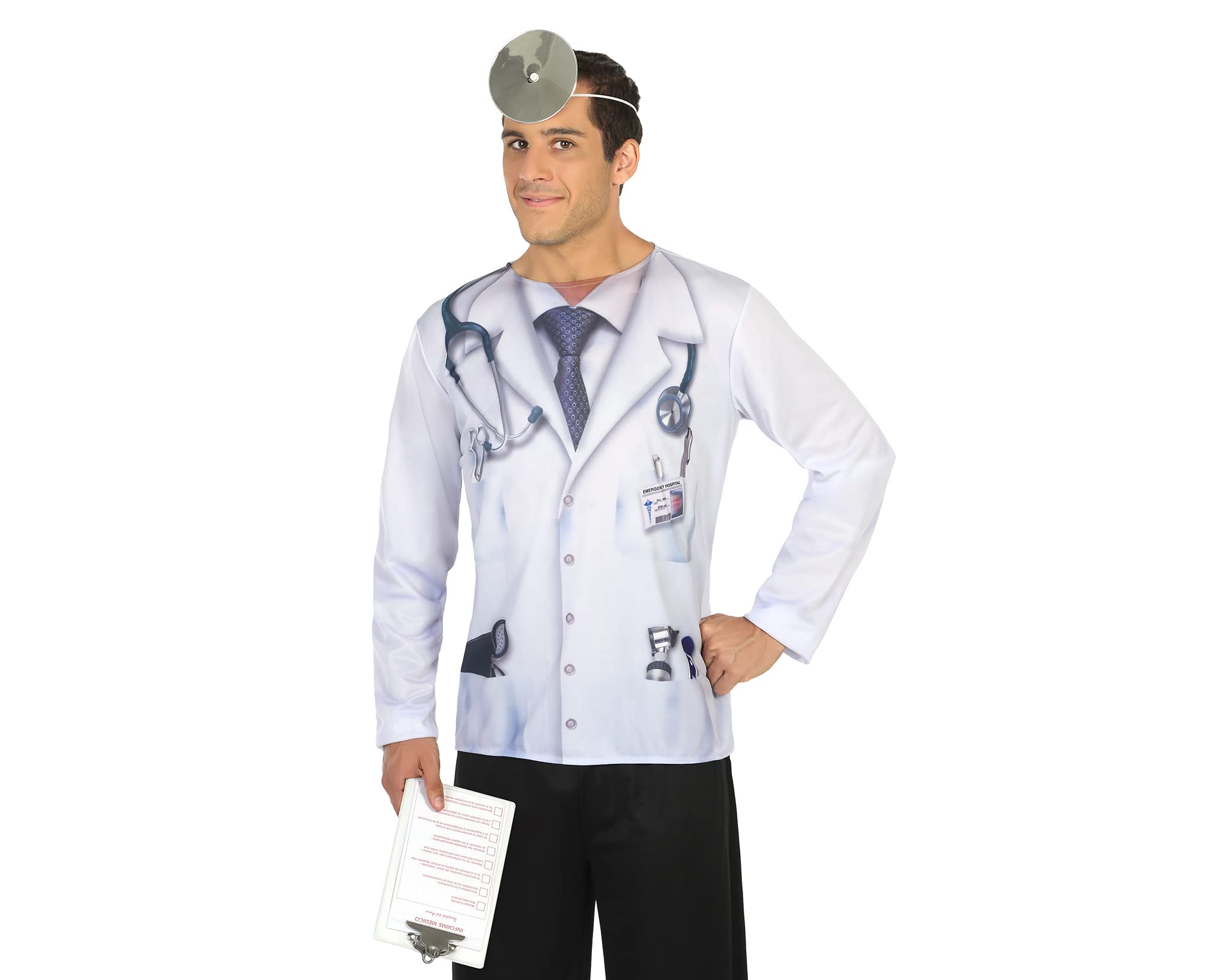 ATOSA Costume T-Shirt Doctor Man M-L