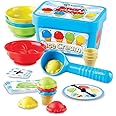 Learning Resources Smart Scoops Math Activity Set, Stacking and Sorting Toys, Develops Early Math Skills, 55 Pieces, Ages 3+