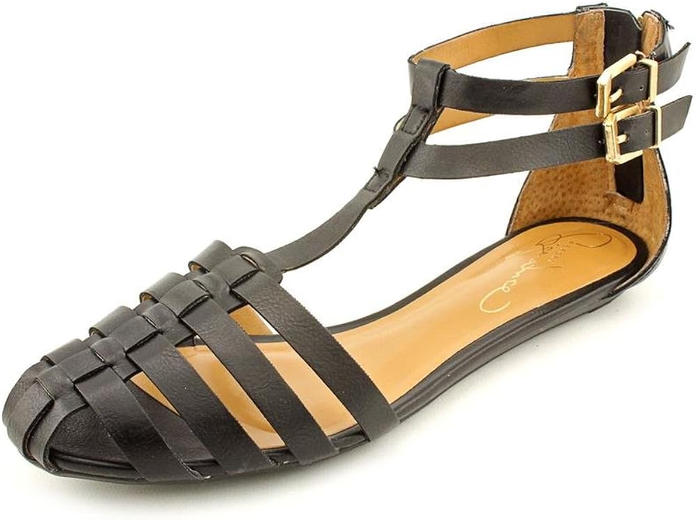 report black sandals