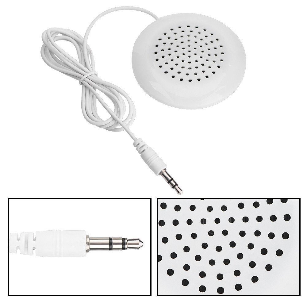 Photo 1 of 3.5mm White Mini Stereo Sound Music Speaker for iPod & Touch & MP3 & MP4 & CD Player & GB