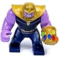 LEGO Thanos Minifigure with Gauntlet and 6 Infinity Stones from Infinity War