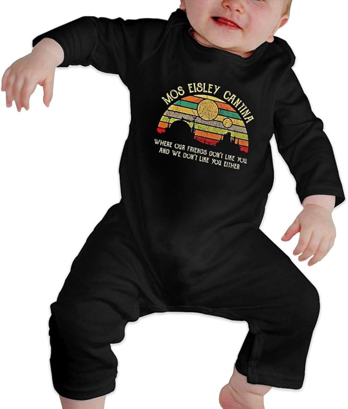 Widel Mos Eisley Cantina Where Our Friends Don T Like You Mono De Algodon Para Bebe Manga Larga Color Negro Negro Negro 18 Meses Amazon Es Ropa Y Accesorios Widel Mos Eisley Cantina Where Our Friends Don T Like You Mono De Algodon Para Bebe Manga Larga Color Negro Negro Negro 18 Meses Amazon Es Ropa Y Accesorios