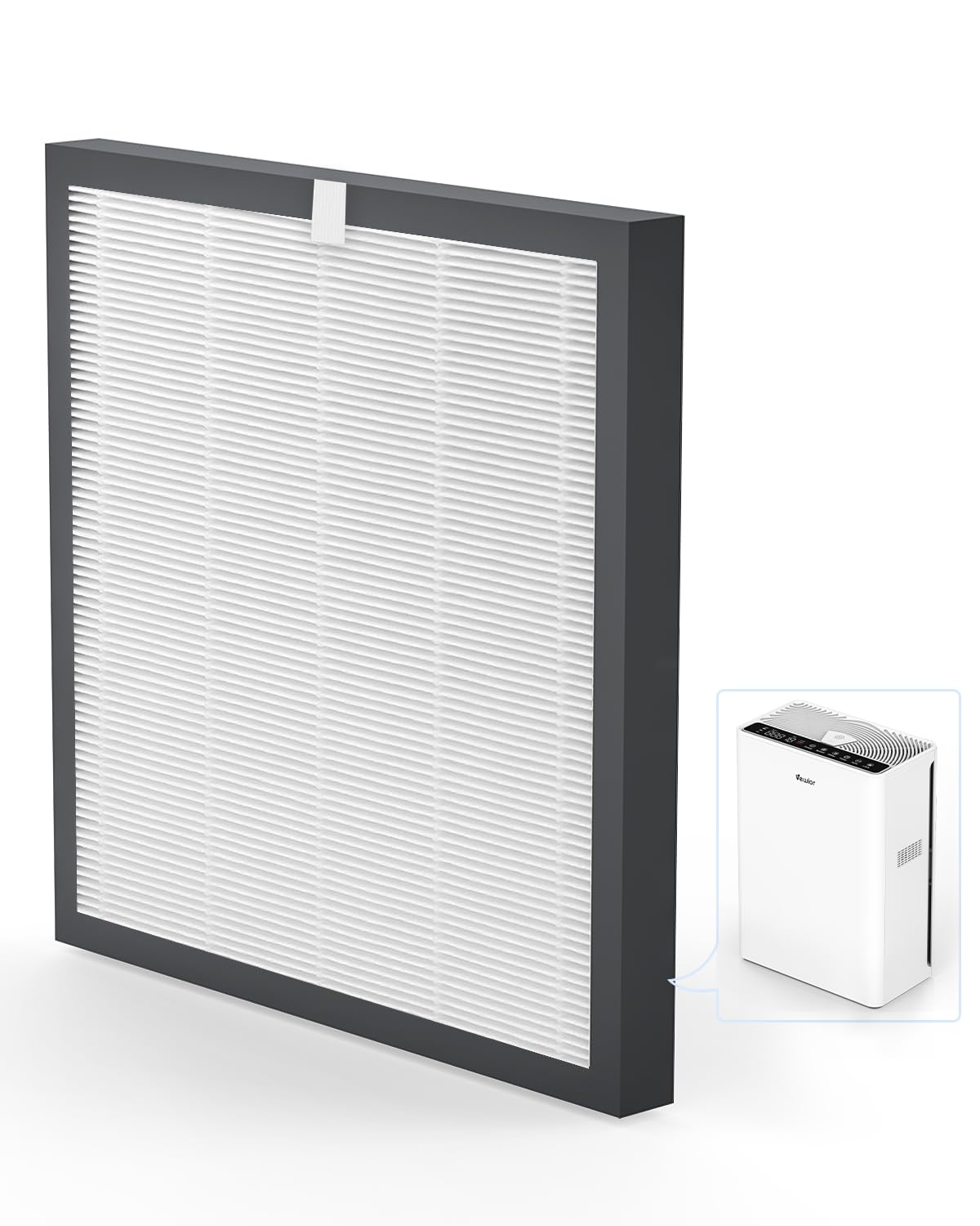 Photo 1 of VEWIOR True HEPA Replacement Filter, Compatible A3 Air Purifier, H13 True HEPA Filter for A3 Air Cleaner