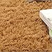 LOCHAS Ultra Soft Children Room Mat Morden Shaggy Area Rugs Home Decor, 2.62 Feet X 5.24 Feet (Khaki)