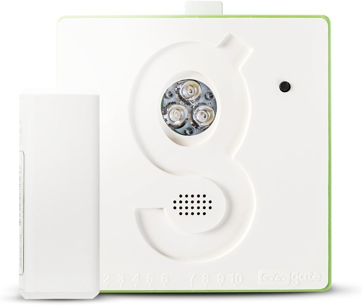 Gogogate2 with Wireless Garage Door Sensor, Open, Close, and Monitor Your Garage Door from Anywhere with Your Smartphone
