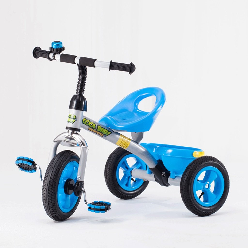 子供の三輪車3 6歳のベビーベビーカーのおもちゃの車の自転車無料のインフレータブルキッズバイク 色 B07d8qk9cp 青 青 青 子ども用自転車 登場 Rumble Media