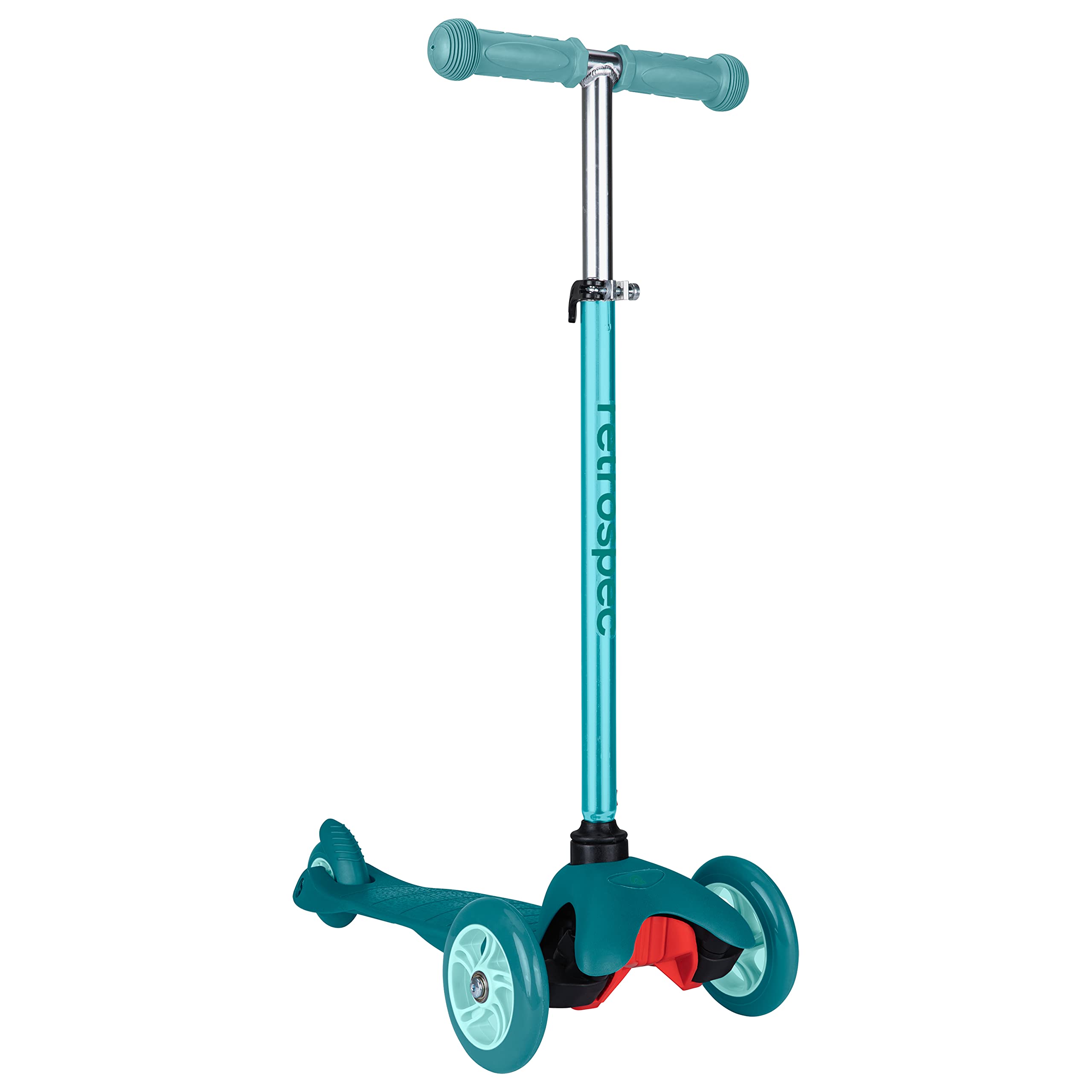 Chipmunk Kids 3-Wheeled Kick Scooter for Girls & Boys Ages 3+ Years - Lean-to-Steer, Adjustable Height, Anti-Slip Deck, Rear Foot Brake