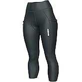 Sparx Women Padded Bike Pants Cycling Shorts Bicycle Thermal Capris 3/4 Winter Biking Tights
