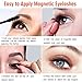 Magnetic Eyelashes Premium,False Eyelashes No Glue 3D Reusable,Magnetic Fake Eyelashes Extensions Natural Flawless Look-8pcs