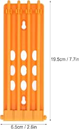 Atyhao Support Frame Leg Holder 3 Pieces Save Space 4 Columns Farm Yellow view 2