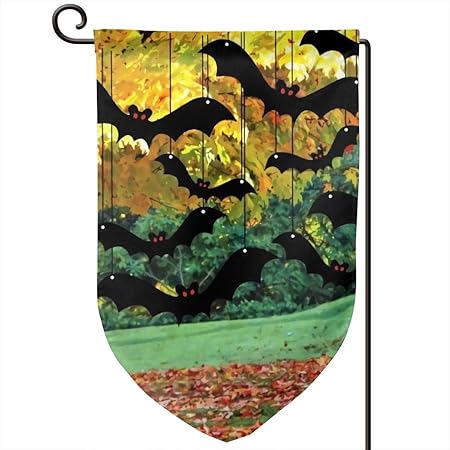 Bandera de jardín de doble tamaño con impresión decorativa para casa de