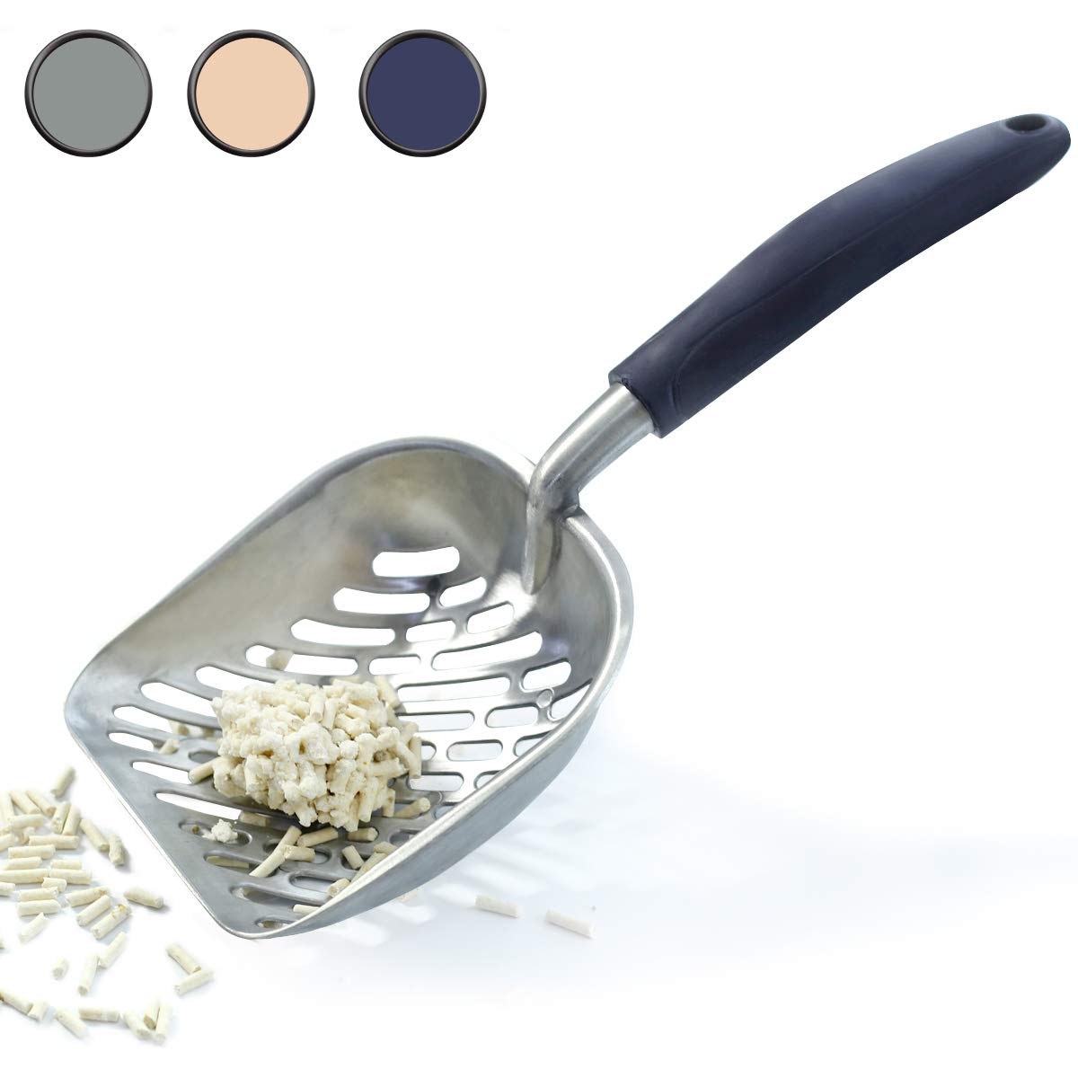 Metal Cat Litter Scooper Sifting Shovel Pet Scoop Sifter Deep Shovel