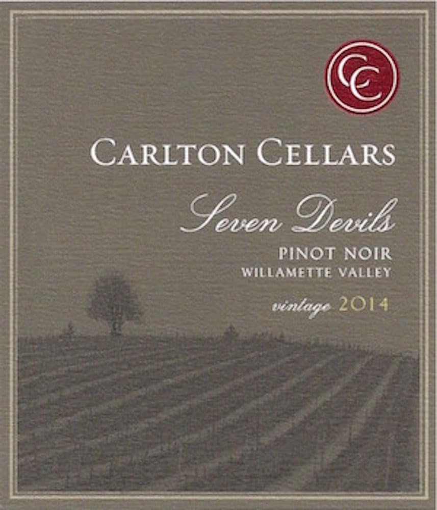 2015 Carlton Cellars Seven Devils Willamette Valley Pinot Noir 750 mL