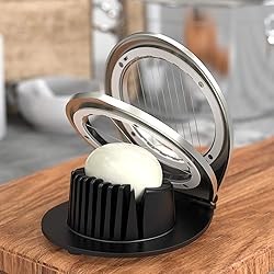 Egg Slicer, BIBURY Egg Slicer for Hard Boiled