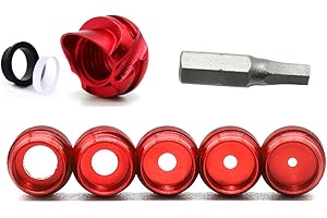 Linkboy Archery 37/45 Degree Hooded Peep Sight Compound Bow Peep Sight Inner Core 6X/8X Clarifier Aperture Lens Kits for Hunting