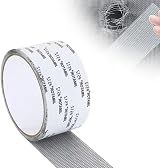 Screen Repair Tape 5cm x 200cm Fiberglass Mesh for Windows Doors Grey view 1