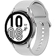 Samsung Electronics Galaxy Watch 4 44mm Smartwatch with ECG Monitor Tracker for Health Fitness Running Sleep Cycles GPS Fall Detection LTE US Version, (Silver) (Renewed)