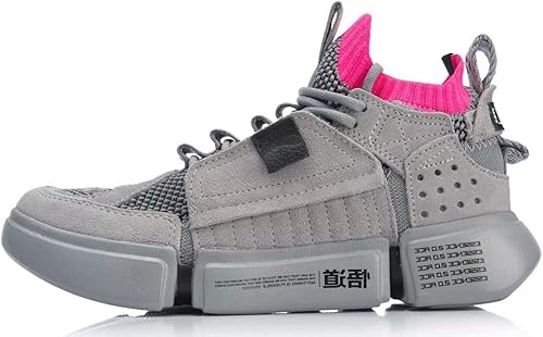 Amazon Li Ning Fw Wade レディース ハイトップ ニット バスケットボール カルチャーシューズ ソフト 通気性 ファッションスニーカー Abcm052 Agbp032 Agbn058 Agwn018 Us サイズ 5 5 Li Ning リニング スニーカー