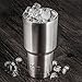 30 oz Stainless Steel Tumbler,Cedy Double-Wall Vacuum Insulated Travel Cup & Coffee Mug (Stainless Steel)