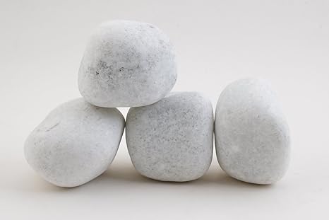 Stones Forever Pebbles Crystal White Decorative Landscaping And
