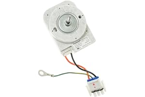 Parts Master Replacement for GE Refrigerator Evaporator Fan Motor - WR60X31522, PS12741350, AP6977246, 4959523, SM10141 - GE Refrigerator Parts - Fridge Fan Motor Replacement