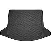 Mixsuper Cargo Liner for Mazda CX-5 2017-2025 2026, All Weather Trunk Mat for CX5 Accessories Anti-Slip Trunk Liner Rear Cargo Mat Black