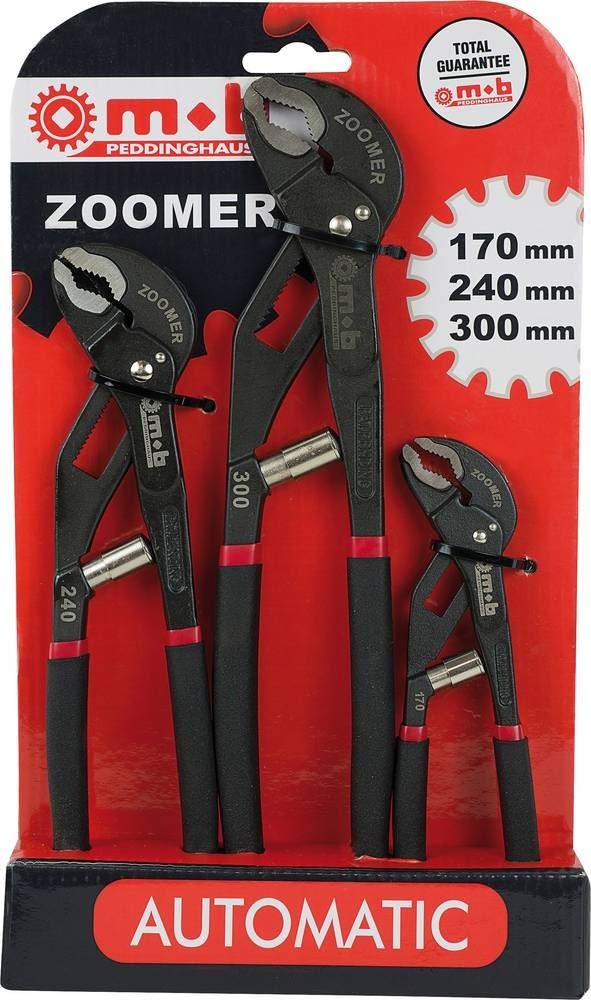 Peddinghaus Zoomer 6483240001 Water Pump Pliers (Set 3)