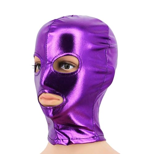 Metallic Cycling Balaclava - Face Neck Mask Hood For Outdoor Sports