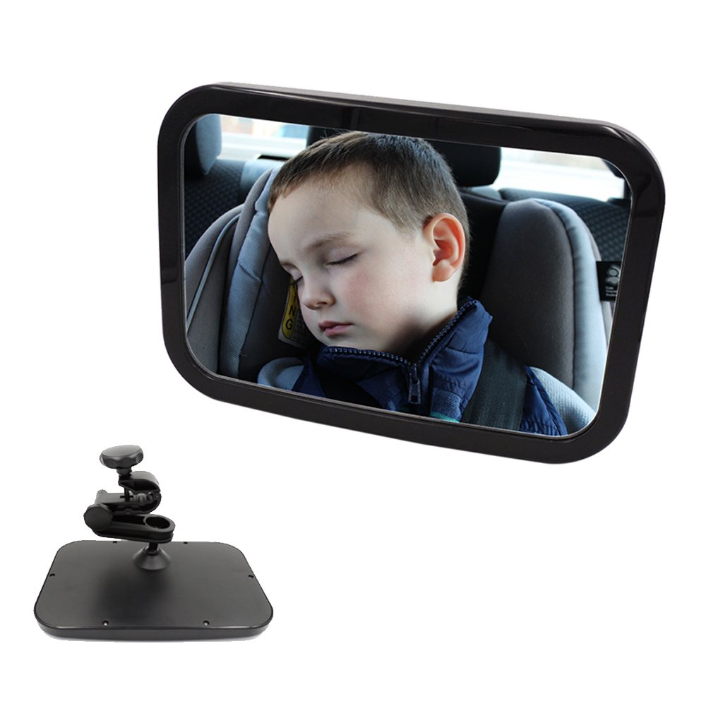 baby car mirror with fan