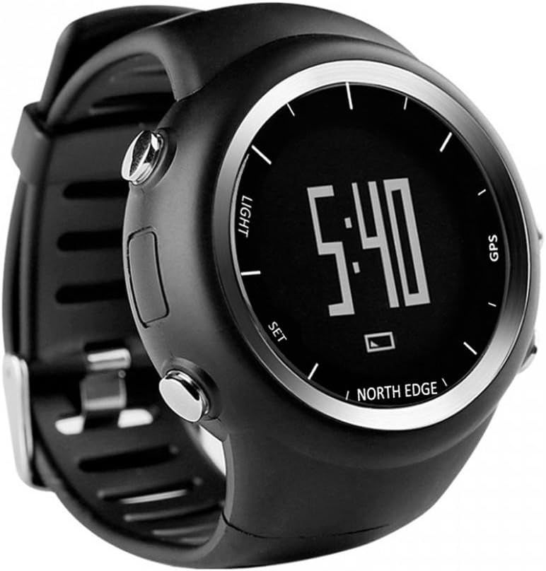 NORTH EDGE X-Trek Reloj Deportivo Digital GPS (Resistente al ...