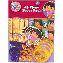 Dora The Explorer Party Supplies Favors Pack Favors and Bags
