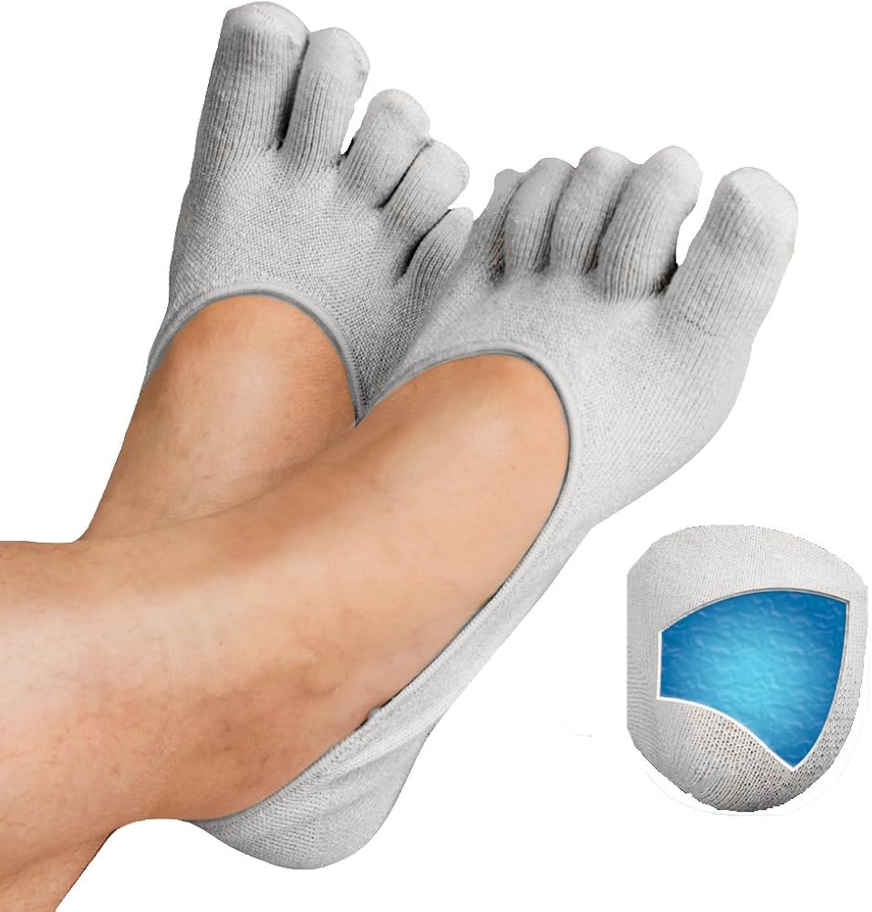 Therapeutic Gel Toe Socks (2Pack) Amazon.ca Clothing & Accessories