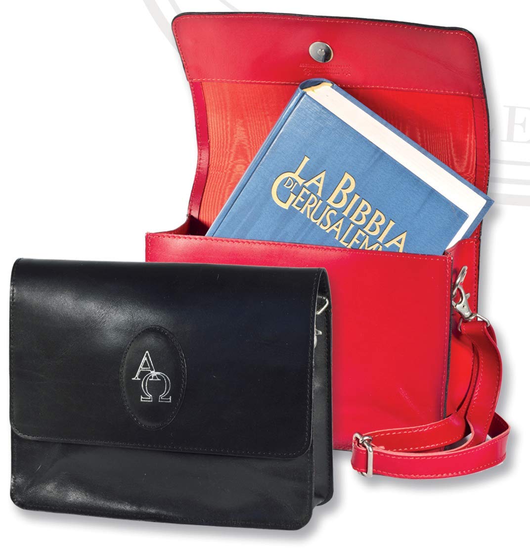 Adriatica Leather Bag in Leather for Bibbies with Extendable and Removable Shoulder Strap - Universal Size, Leather, Brown,