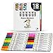 Pablo's Choice (18-Pack) Paint Markers - Permanent Oil-Based Paint Pens for any Surface - Fabric, Glass, Plastic or Wood - Japanese Precision Chisel Tip with Indian Ink - Professional Quality
