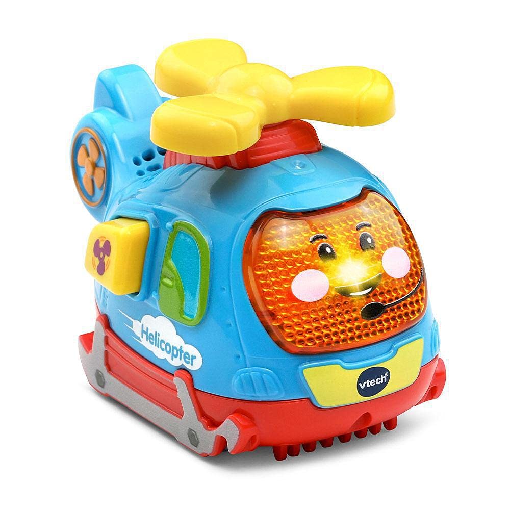 VTech Toot-Toot Drivers Helicopter | Interactive Toddlers Toy for Pretend Play with Lights and Sounds | Suitable for Boys & Girls 12 Months, 2, 3, 4 + Years, English Version