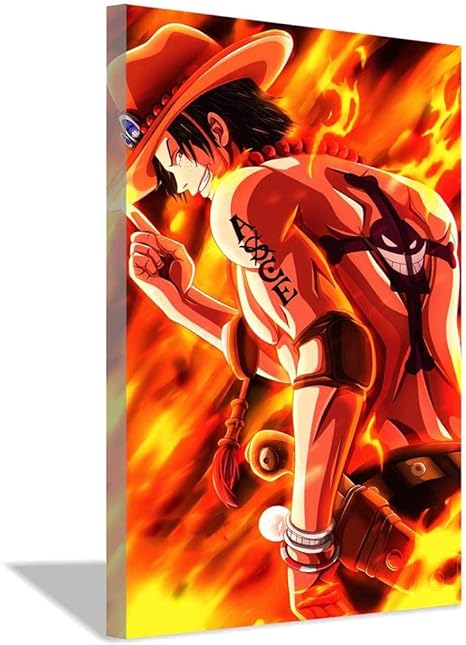 Amazon アニメワンピースポスター印刷壁画デコレーションモダンアートギフト60x90cm 24x36inch 内枠壁画1 ウォールステッカー オンライン通販
