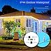 Christmas Lights Outdoor Decorations 410 LED 33ft 8 Modes Curtain Fairy String Light with 75 Drops, Clear Wire LED String Light Indoor Decor for Wedding Party Holiday Christmas Decorations Warm