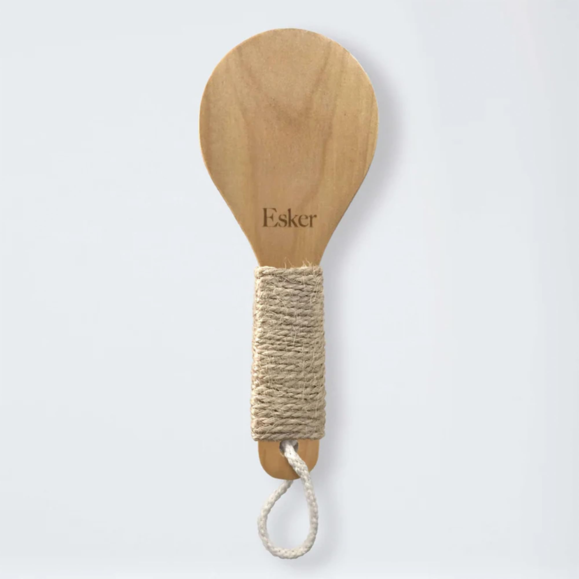 Esker Dry Brush: Skin Exfoliating Full Body Brush for Better Circulation and Energy Flow, Made with Natural Tree Wood, Perfect for Bathing or Shower Routine
