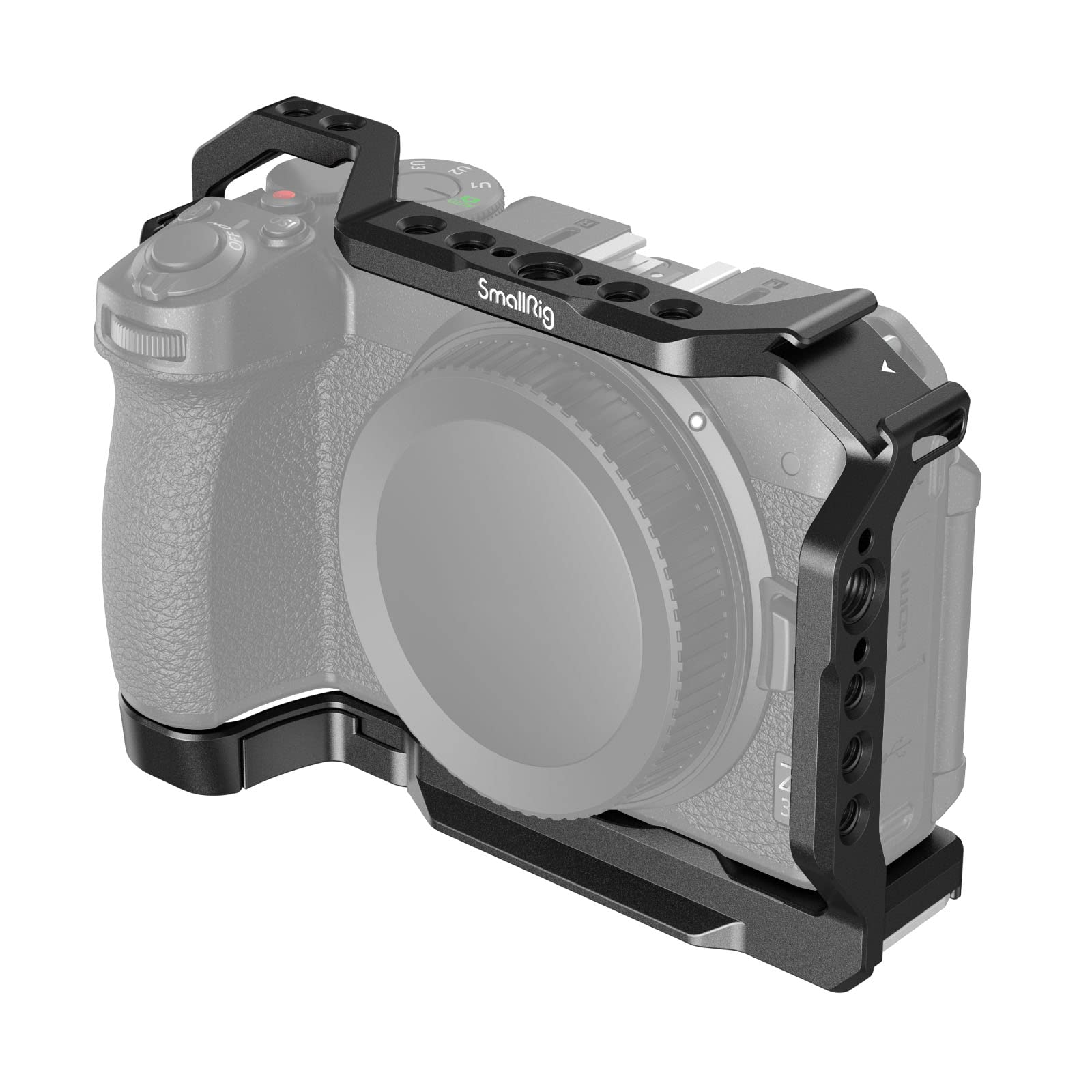 SMALLRIG Z 30 Camera Cage for Nikon Z 30, Aluminum Alloy Cage with Integrated Cold Shoe, Quick Release Plate for Arca-Swiss - 3858