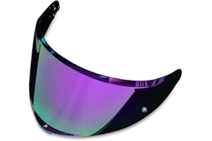 StableNeino Motorcycle Helmet Visor Compatible with AGV K6/K6S (Bright purple)