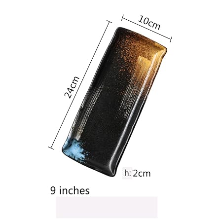 Platos para microondas Plato de Sushi Plato de cerámica Postre ...