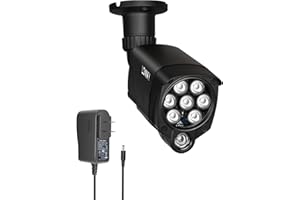 LONNKY LED IR Illuminator Wide Angle 8-LEDs 90 Degree 100Ft IR Infrared Flood Light for CCTV Security Cameras, IP Camera, Bullet Camera, Dome Camera, Suitable for Outdoor and Indoor Use
